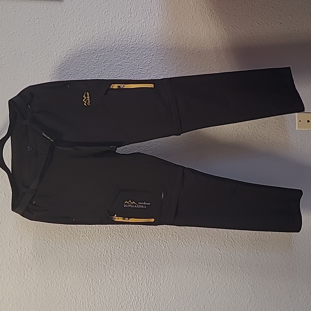 Lightweight Men's Convertible Hiking Pant with Nylon Belt